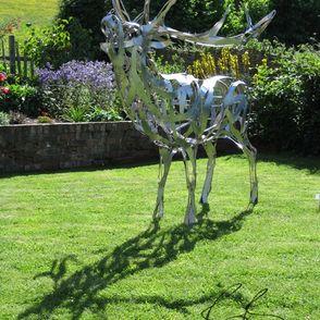 silver stag. stainless steel